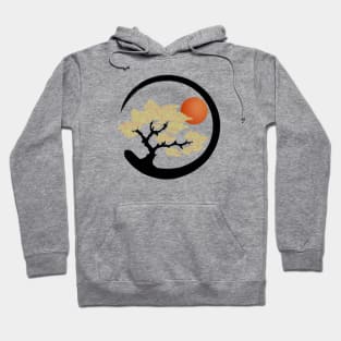 Zen circle sunset Hoodie